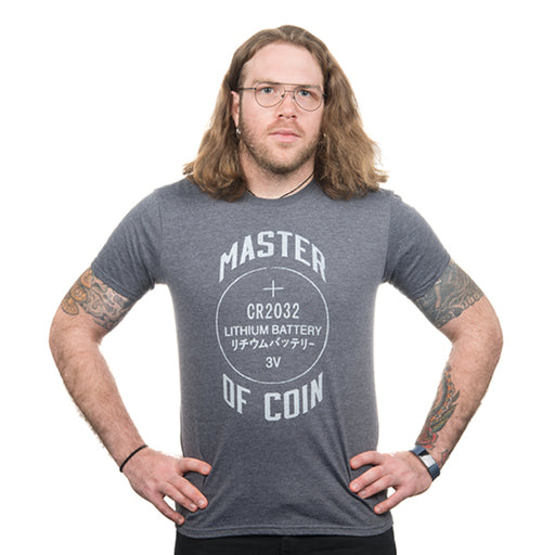 Master of Coin Shirt - XXL (Gray)