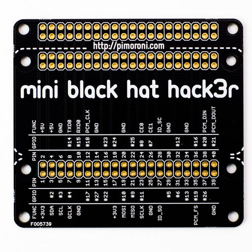 Mini Black HAT Hack3r - Fully Assembled
