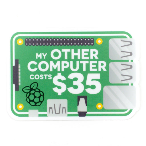 "My other computer..." sticker