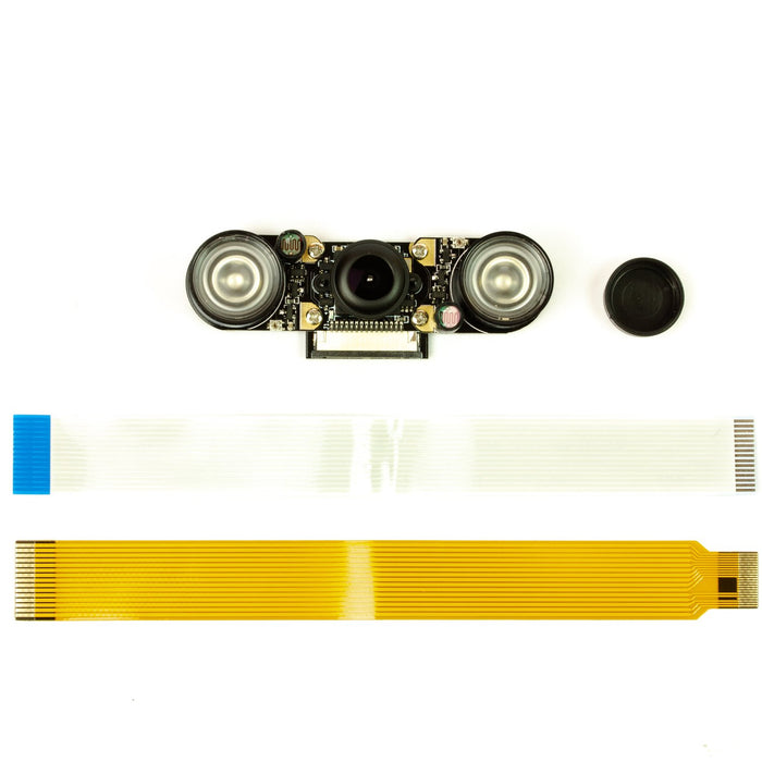 Night vision camera module for Raspberry Pi - 160° (Fisheye)