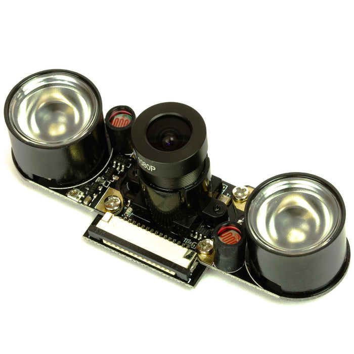 Night vision camera module for Raspberry Pi - 160° (Fisheye)