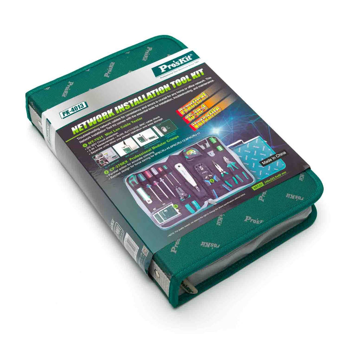 Tool Kit, Network Installation, 15 Piece