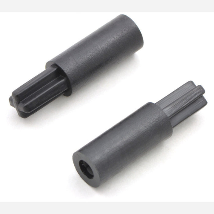 3mm Hexagonal Shaft Adapter for LEGO Wheels (Pair)