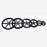 Pololu Wheel 32x7mm Pair - Black