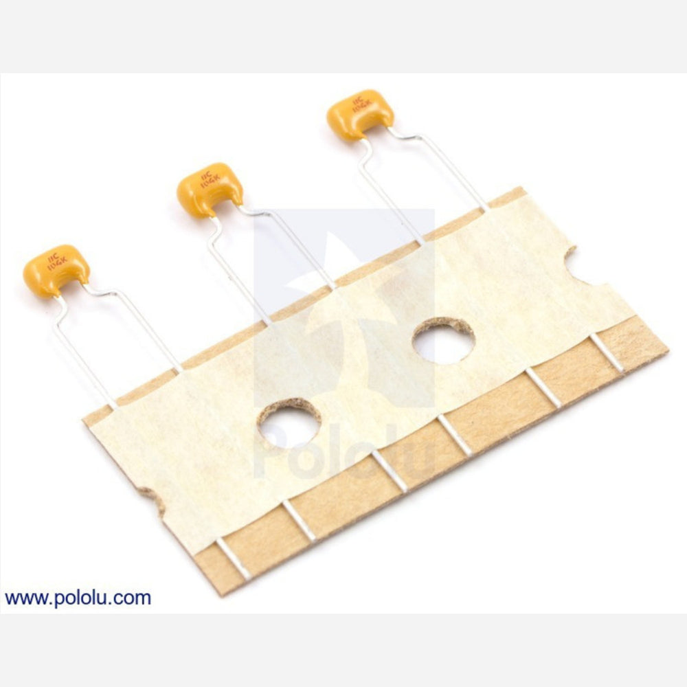 Ceramic Capacitor 3-Pack 0.1uF 100V