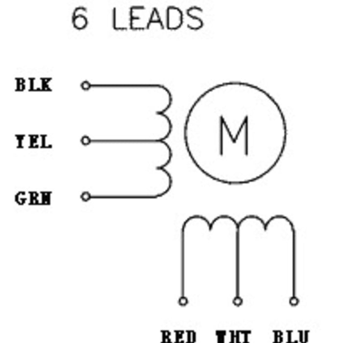 Stepper Motor: Unipolar/Bipolar, 200 Steps/Rev, 42x48mm, 4V, 1.2 A/Phase