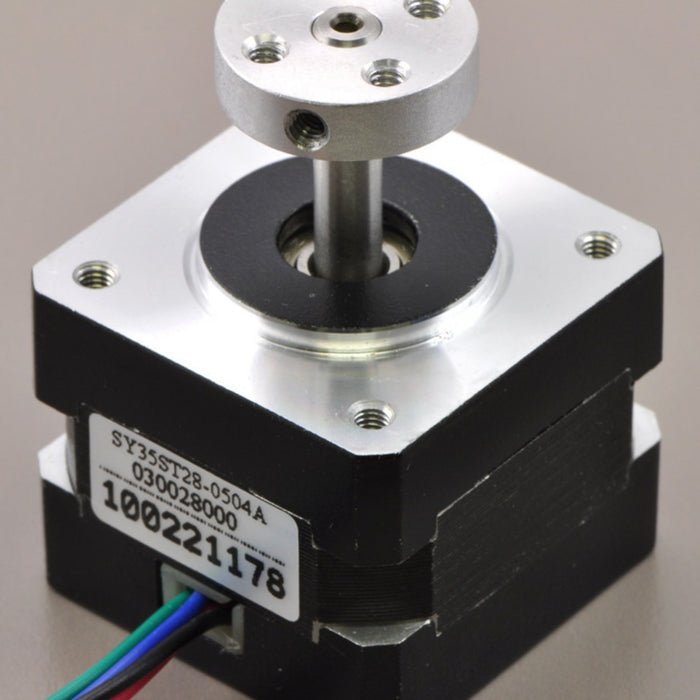 Stepper Motor: Bipolar, 200 Steps/Rev, 35x26mm, 7.4V, 0.28 A/Phase