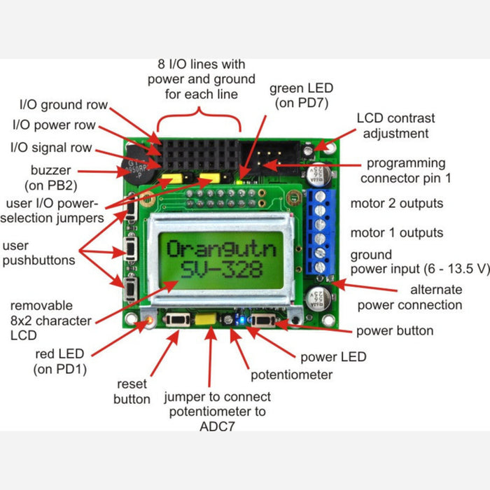 Orangutan SV-328 Robot Controller