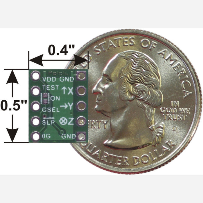 MMA7361LC 3-Axis Accelerometer ±1.5/6g