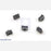 Mini Pushbutton Switch: PCB-Mount, 2-Pin, SPST, 50mA (5-Pack)