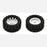 Pololu 42x19mm Idler Wheel/Sprocket Pair - Black