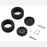 Pololu 42x19mm Idler Wheel/Sprocket Pair - Black