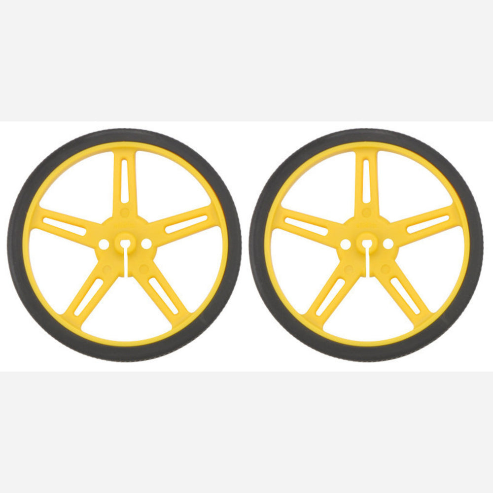 Pololu Wheel 70x8mm Pair - Yellow