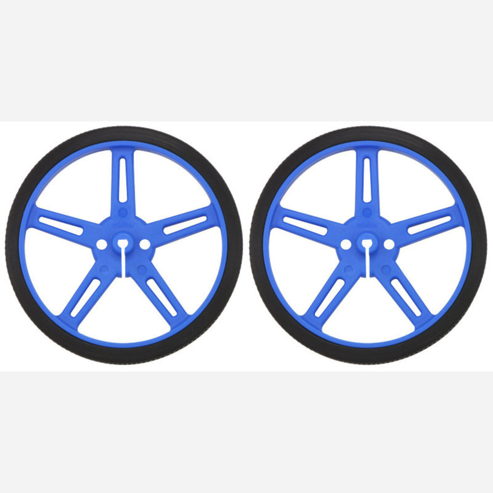 Pololu Wheel 70x8mm Pair - Blue