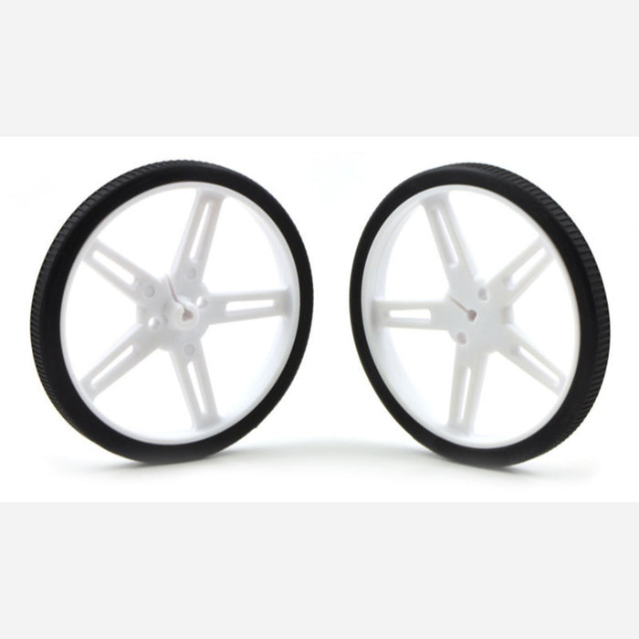 Pololu Wheel 70x8mm Pair - White