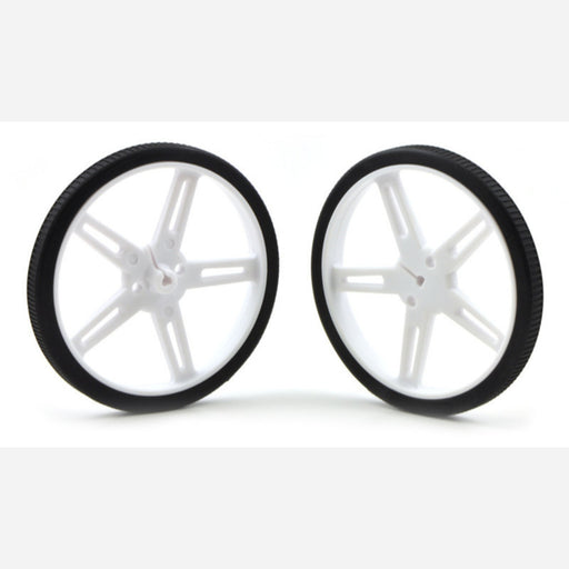 Pololu Wheel 70x8mm Pair - White