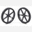 Pololu Wheel 80x10mm Pair - Black