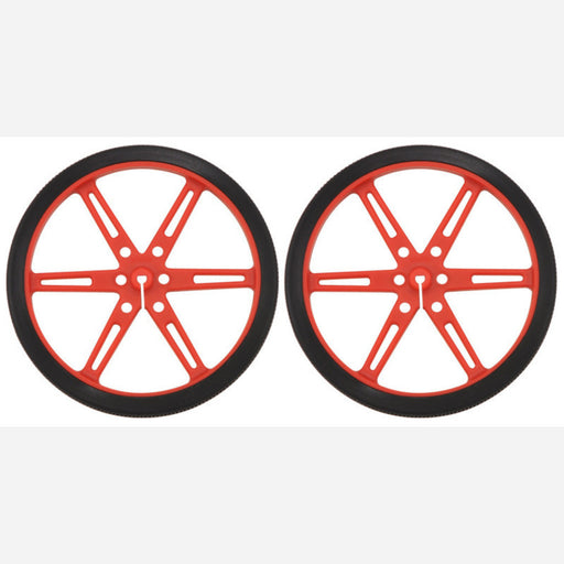 Pololu Wheel 80x10mm Pair - Red