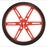 Pololu Wheel 80x10mm Pair - Red