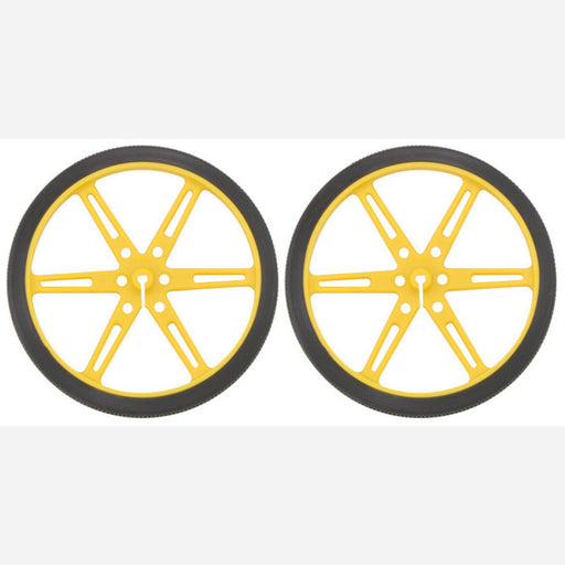 Pololu Wheel 80x10mm Pair - Yellow