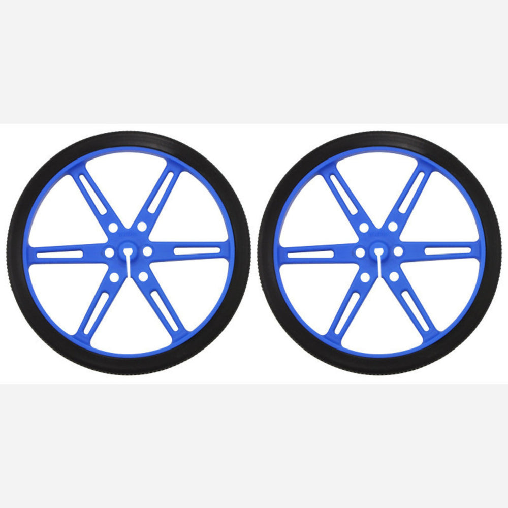 Pololu Wheel 80x10mm Pair - Blue