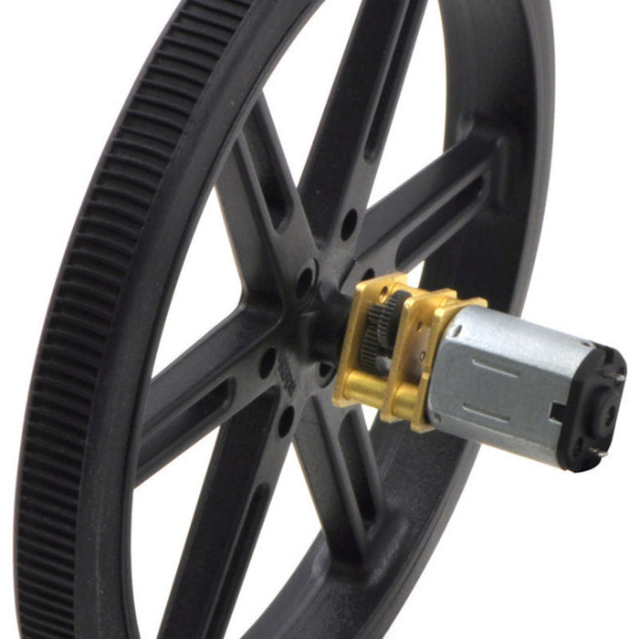 Pololu Wheel 90x10mm Pair - Black