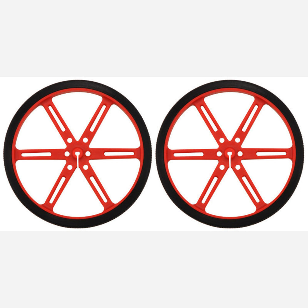 Pololu Wheel 90x10mm Pair - Red