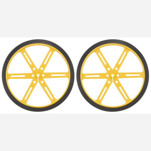 Pololu Wheel 90x10mm Pair - Yellow