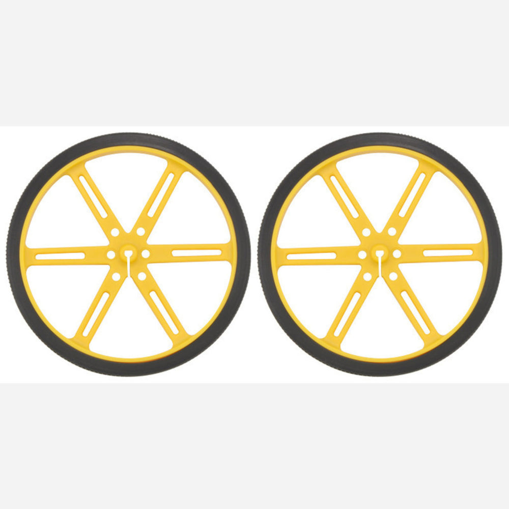 Pololu Wheel 90x10mm Pair - Yellow