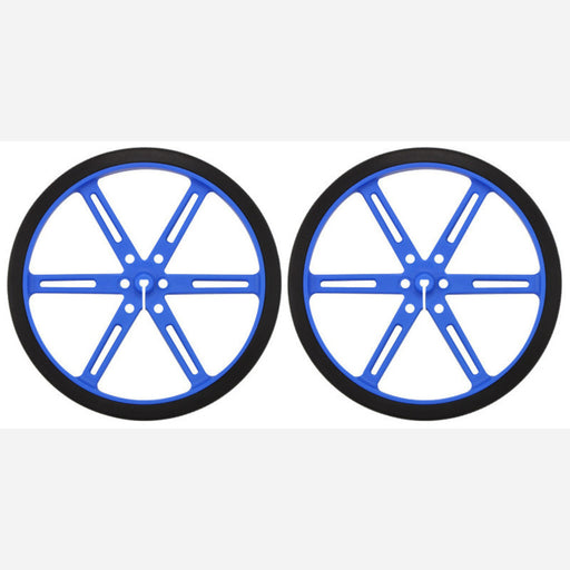 Pololu Wheel 90x10mm Pair - Blue