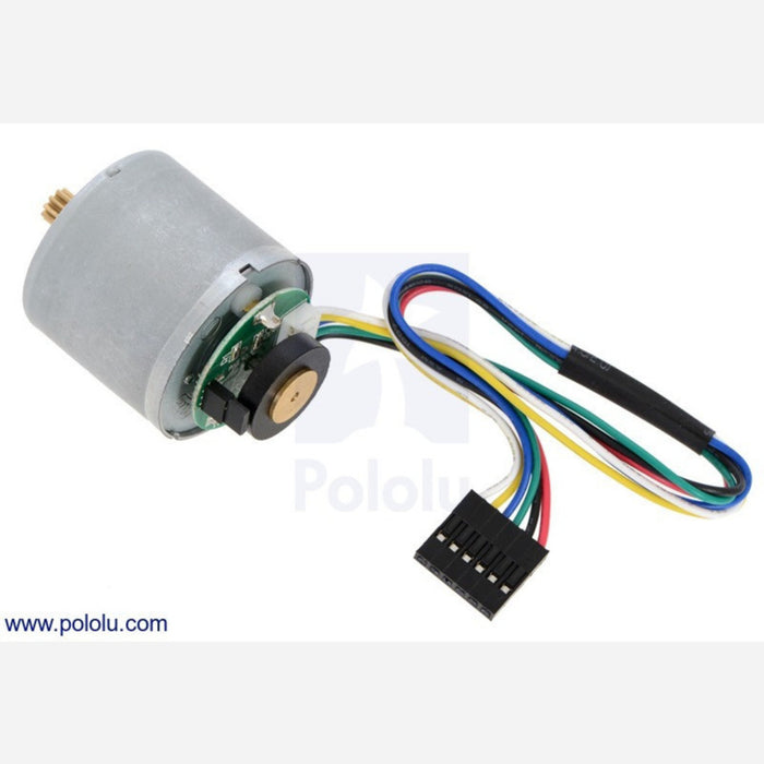 Motor with 64 CPR Encoder for 37D mm Metal Gearmotors (No Gearbox, No End Cap)