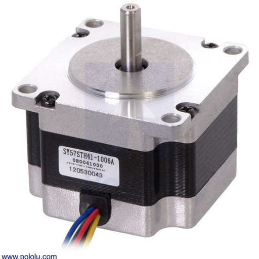 Stepper Motor: Unipolar/Bipolar, 200 Steps/Rev, 57x41mm, 5.7V, 1 A/Phase