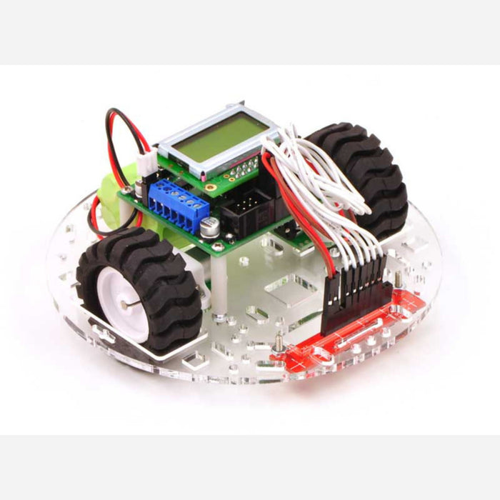 Pololu 5" Robot Chassis RRC04A Solid White