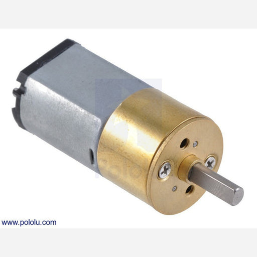 35:1 Metal Gearmotor 15.5Dx30L mm