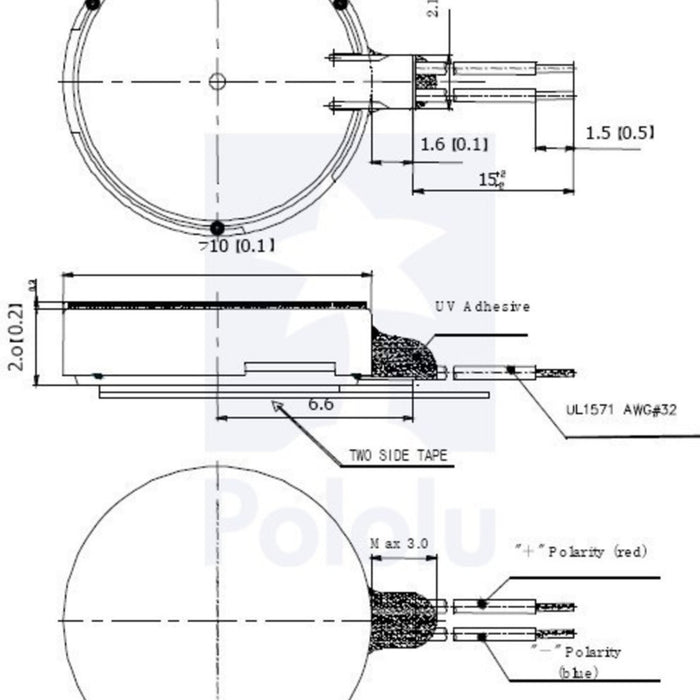 Shaftless Vibration Motor 10x2.0mm