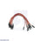 Premium Jumper Wire 10-Pack M-F 6" Brown