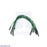 Premium Jumper Wire 10-Pack M-F 6" Green