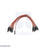 Premium Jumper Wire 10-Pack M-M 6" Brown