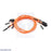 Premium Jumper Wire 10-Pack F-F 12" Orange