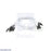 Premium Jumper Wire 10-Pack M-F 12" White