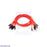 Premium Jumper Wire 10-Pack M-M 12" Red