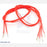 Wires with Pre-crimped Terminals 5-Pack M-F 24" Red