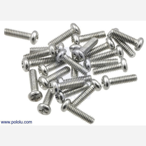 Machine Screw: #2-56, 5/16" Length, Phillips (25-pack)