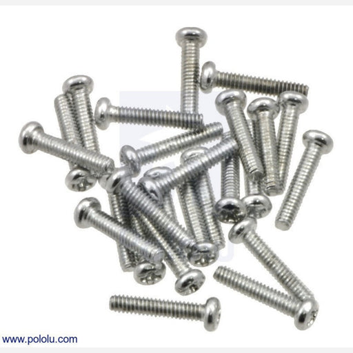 Machine Screw: #2-56, 7/16" Length, Phillips (25-pack)