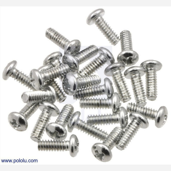 Machine Screw: #4-40, 5/16" Length, Phillips (25-pack)