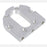 Pololu Machined Aluminum Bracket for 37D mm Metal Gearmotors