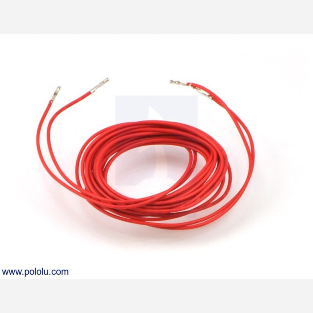 Wires with Pre-crimped Terminals 2-Pack F-F 60" Red