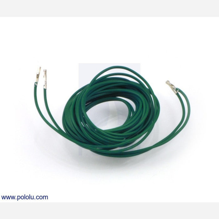 Wires with Pre-crimped Terminals 2-Pack F-F 60" Green