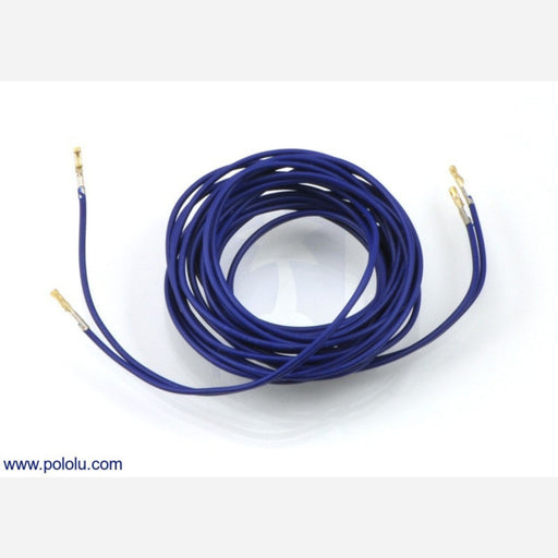 Wires with Pre-crimped Terminals 2-Pack F-F 60" Blue