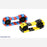 Miniature Track Link and Pin - Blue (10-Pack)